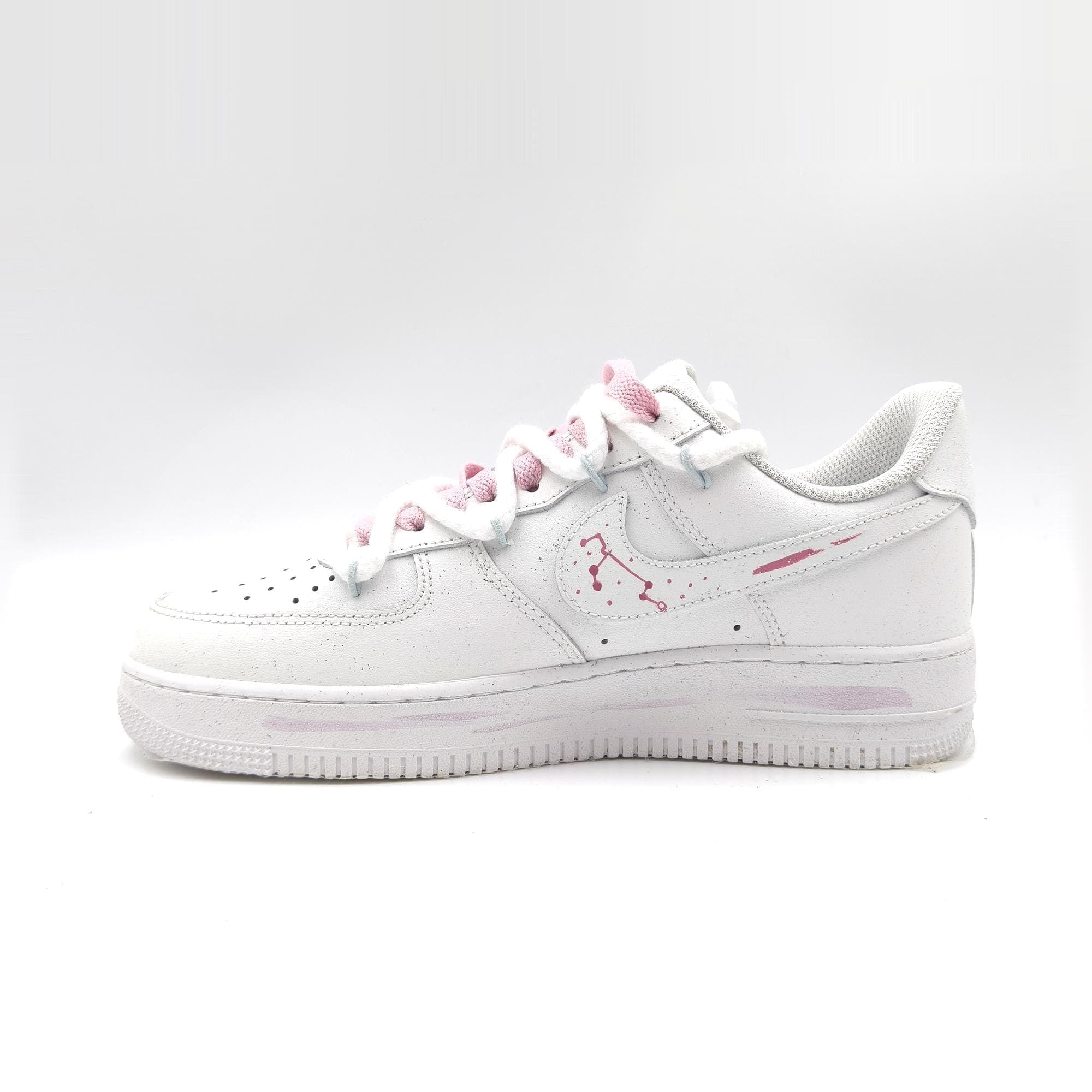 Aries Hand Painted Nike Air Force 1 β Custom Zodiac AF1 Sneakers Astrology Shoes