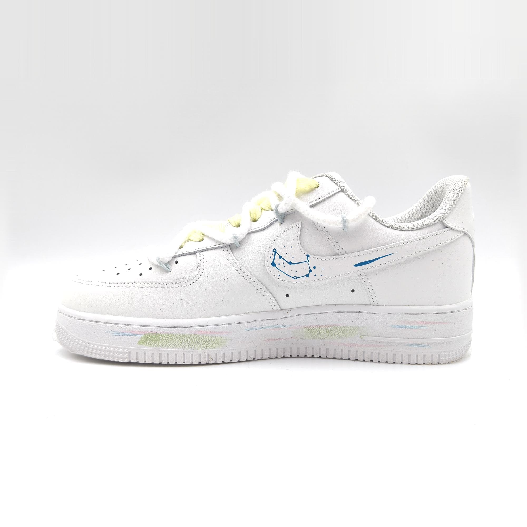 Capricorn Hand Painted Nike Air Force 1 – Custom Zodiac AF1 Sneakers Astrology Shoes