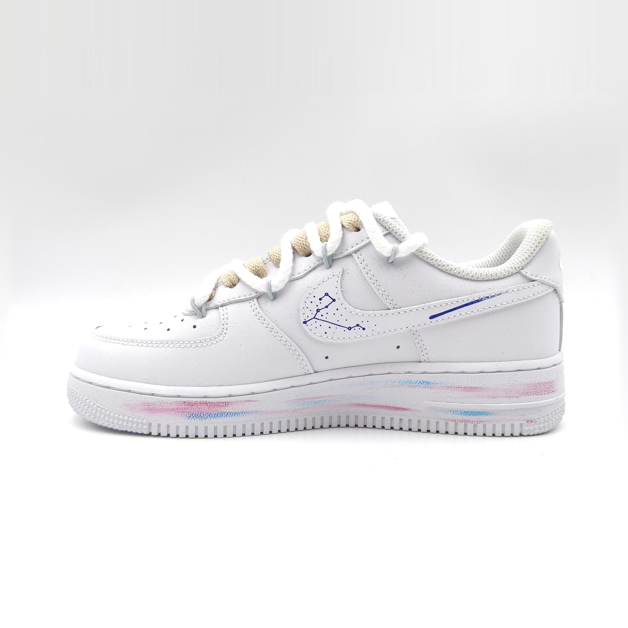 Leo Hand Painted Nike Air Force 1 – Custom Zodiac AF1 Sneakers Astrology Shoes